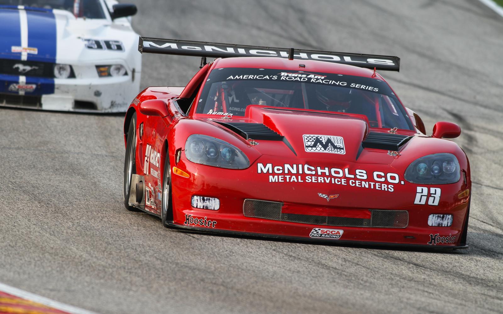 P6 for Ruman at Wet and Wild Road America Trans Am Race